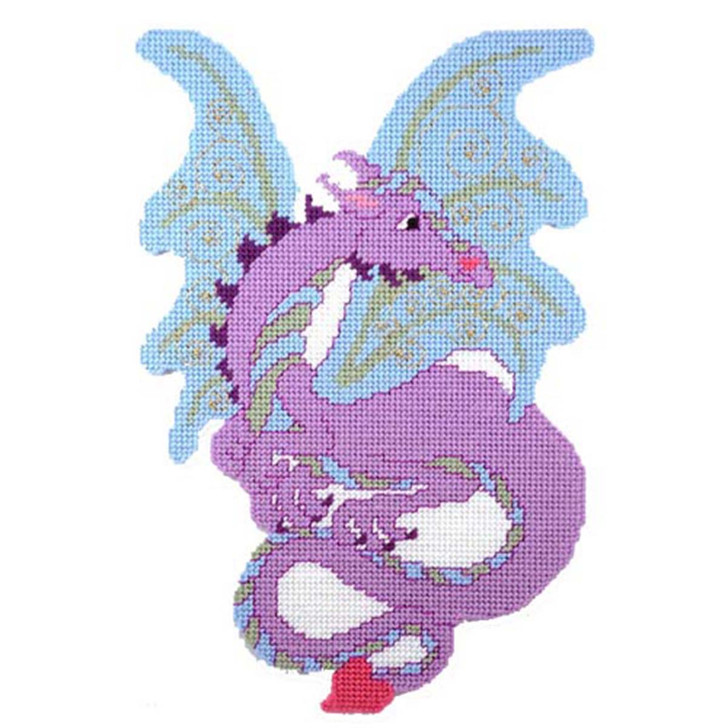 Craftways Dragon Wall Hanging Plastic Canvas Kit