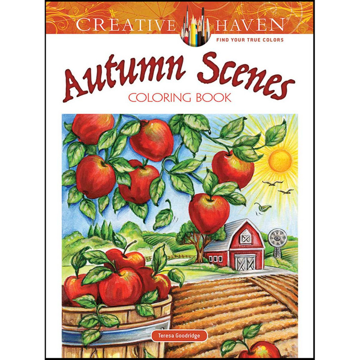 Dover Creative Haven Autumn Scenes Coloring Book