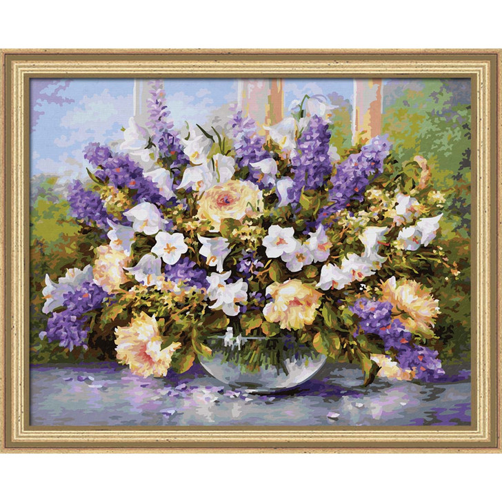 Schipper Summer Flowers Paint by Number Kit