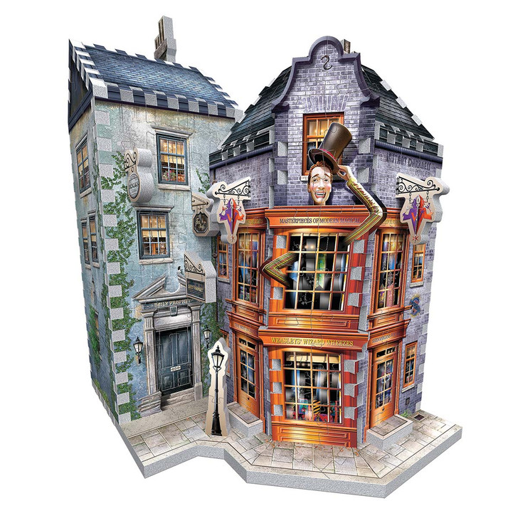 Wrebbit 3D Harry Potter - Weasleys' Wizard Wheezes & Daily Prophet 3D Puzzle