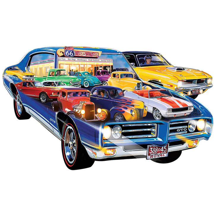 Masterpieces Puzzle Co Hot Rods Jigsaw Puzzle
