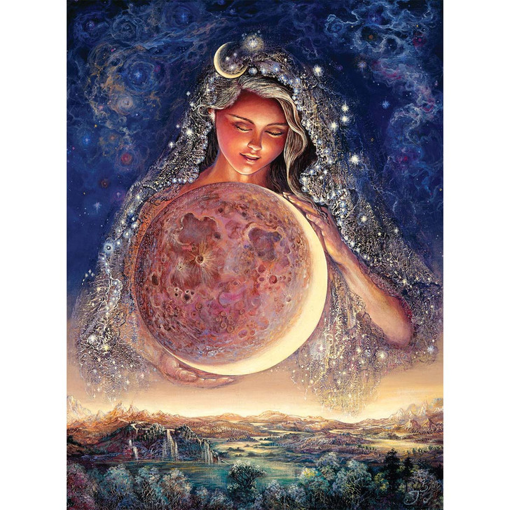 Buffalo Games Moon Goddess Glitter Jigsaw Puzzle