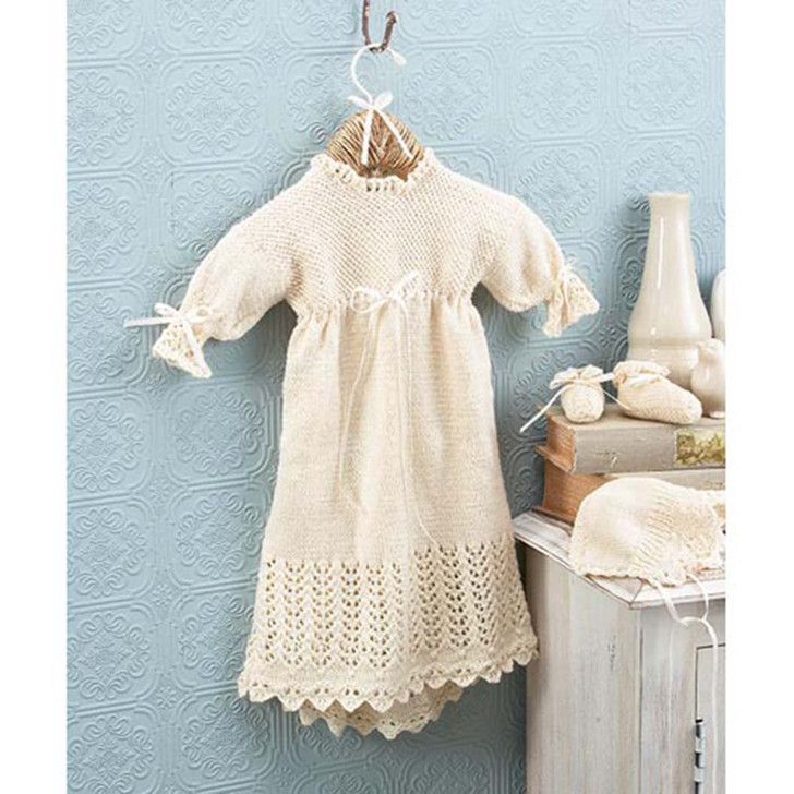 Little Angel Christening Set Knit Pattern