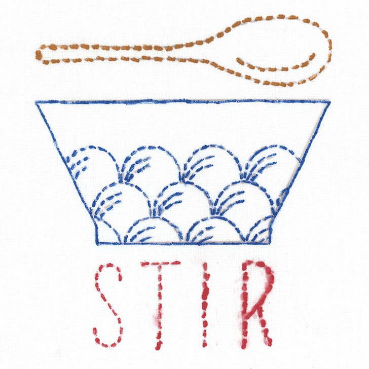 Aunt Martha's Japanese Sashiko Kitchen Transfer