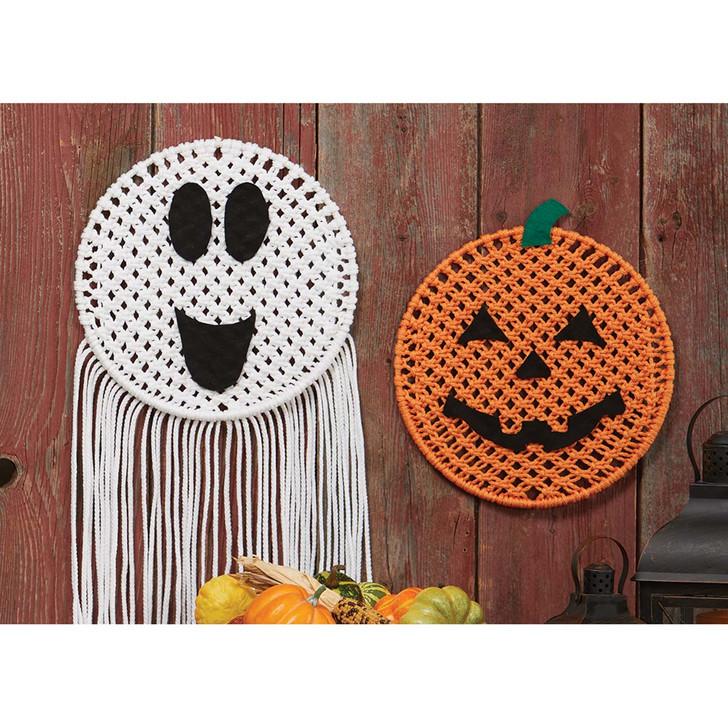 Herrschners Spooky Pals Macramé Wall Hanging