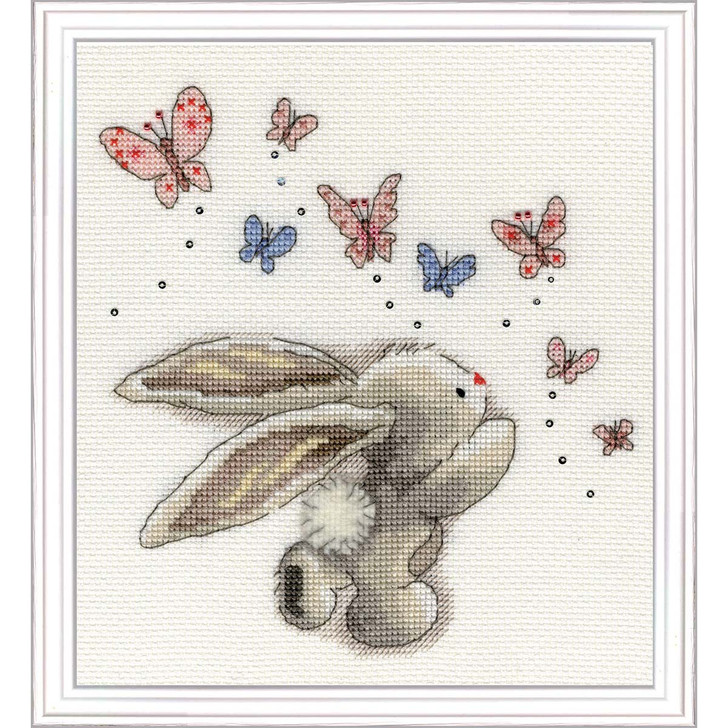 Bothy Threads Bebunni-Butterflies Counted Cross-Stitch Kit