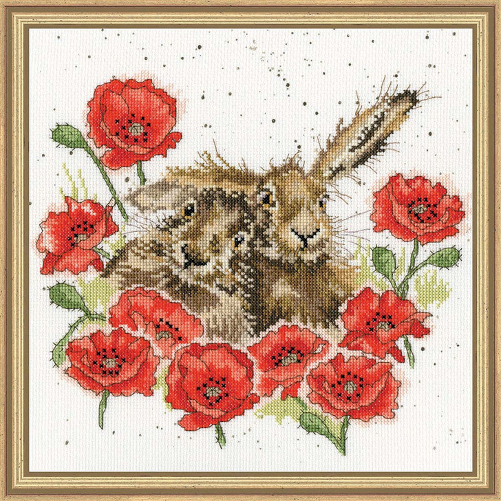 Bothy Threads Love is in the Hare Counted Cross-Stitch Kit