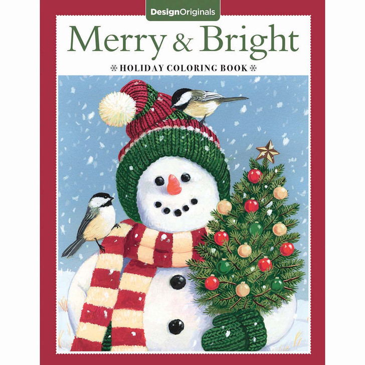 Merry & Bright Holiday Coloring Book