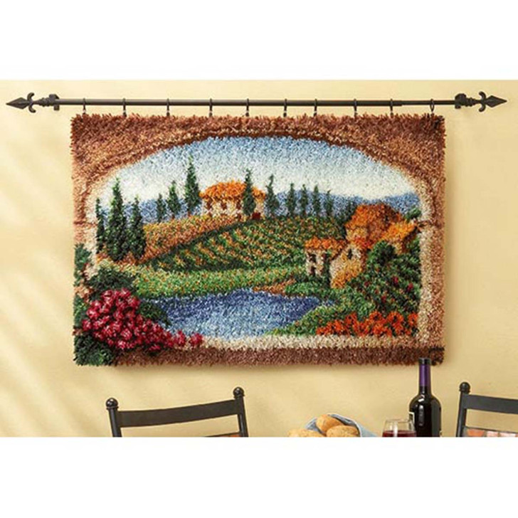 Herrschners Tuscan Countryside Latch Hook Kit