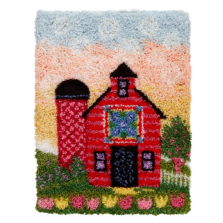 Herrschners Quilted Barn Latch Hook Kit