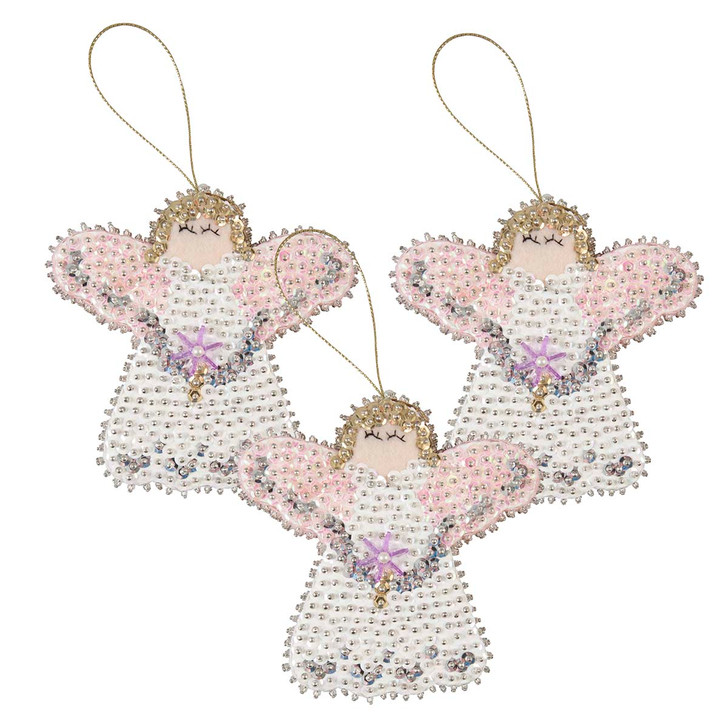 Herrschners Sweet Little Angels Ornament Kit