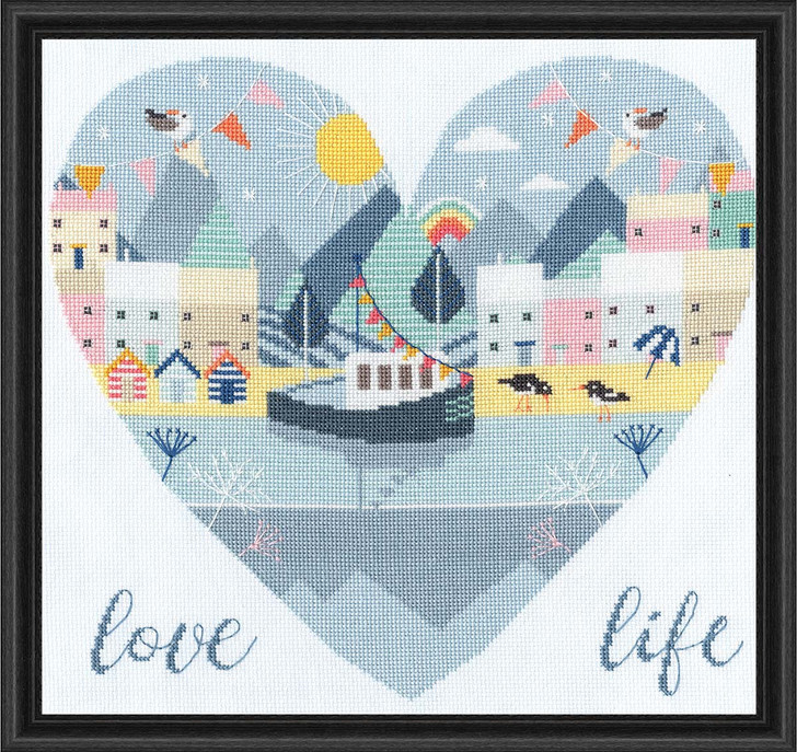 Bothy Threads Love Life Counted Cross-Stitch Kit