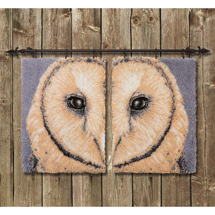 Herrschners Owl Sight Latch Hook Kit