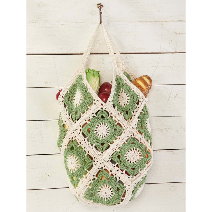 Sage Leaf Market Bag Pattern Paid Download