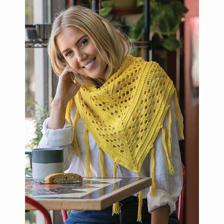 Capris Shawl Crochet Yarn Kit