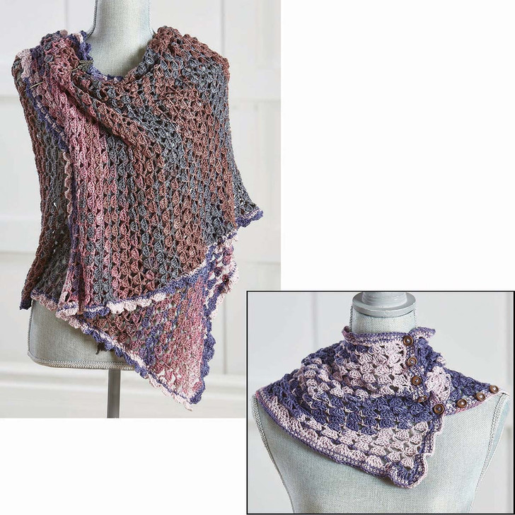 Willow Yarns Ellery Shawl & Cowl Crochet Yarn Kit