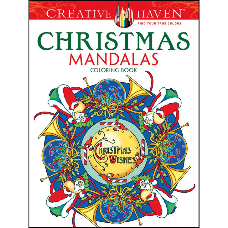 Dover Creative Haven The Christmas Mandalas Coloring Book