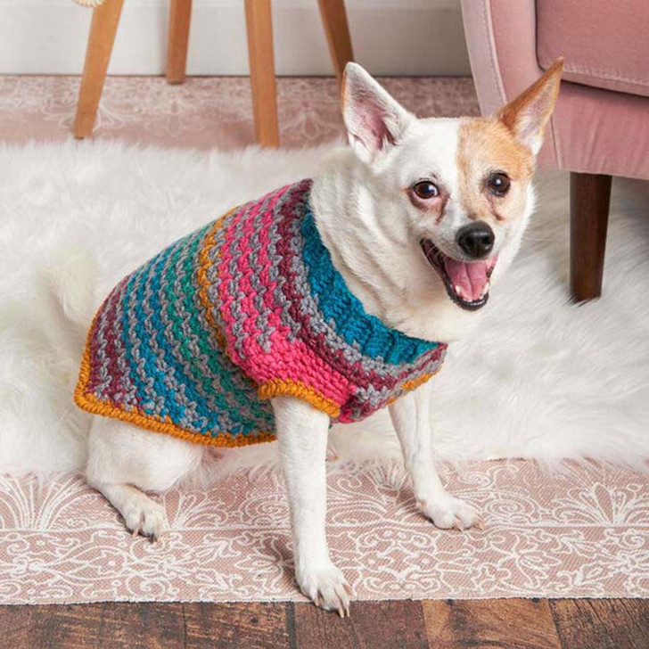 Red Heart Crochet Dog Sweater Pattern Free Download