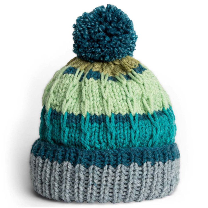 Caron Knit Hat on the Go Pattern Free Download