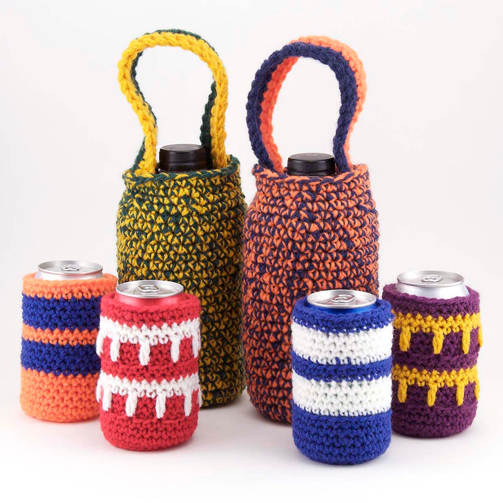 Herrschners Can & Bottle Cozies Pattern Free Download