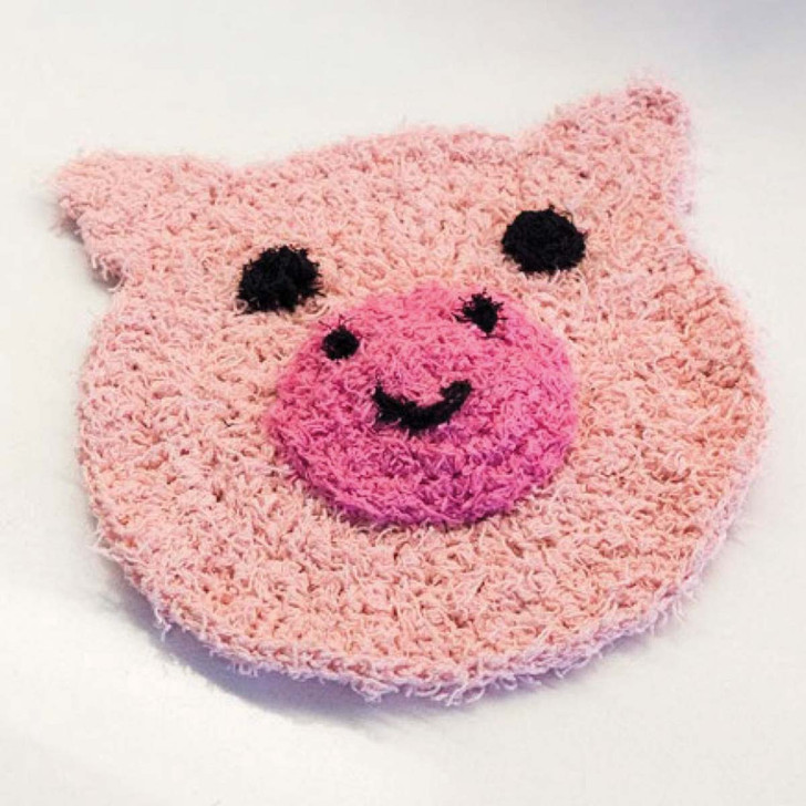 Red Heart Playful Pig Scrubby Free Download