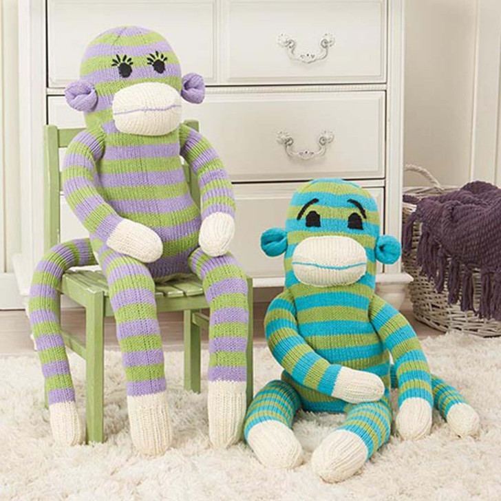 Mr. & Mrs. Sock Monkey Free Download