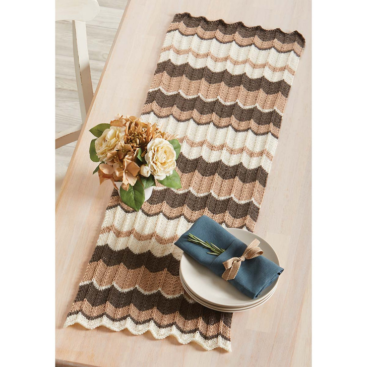 Rocky Shores Table Runner Knit Pattern Free Download