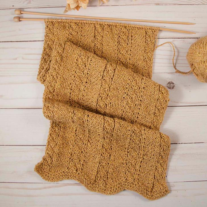 Allure Scarf Knit Pattern Free Download