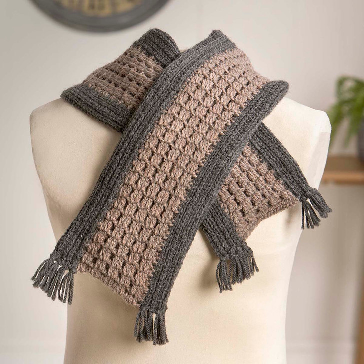 Willow Yarns Aiden Scarf Crochet Pattern Free Download