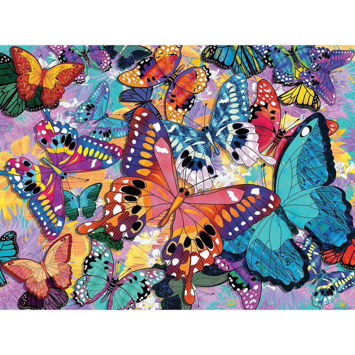 Karmin International Brilliant Butterflies Jigsaw Puzzle