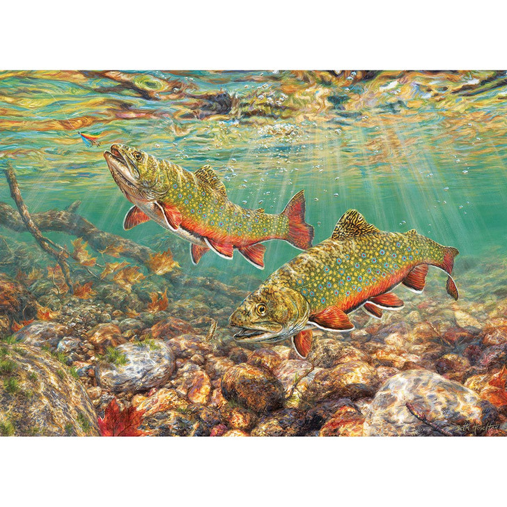 Cobble Hill Brook Trout Jigsaw Puzzle