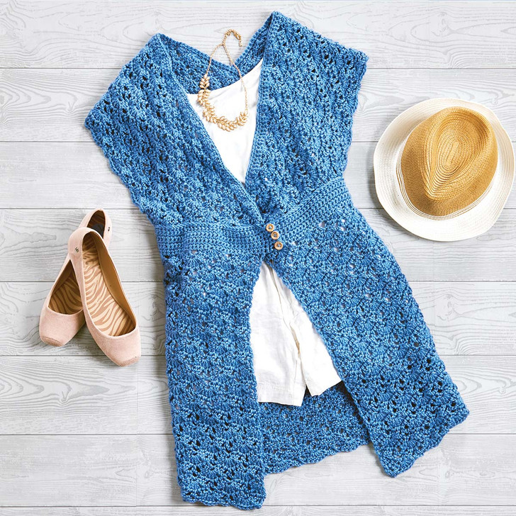 Willow Yarns Maribel Cardigan Crochet Yarn Kit