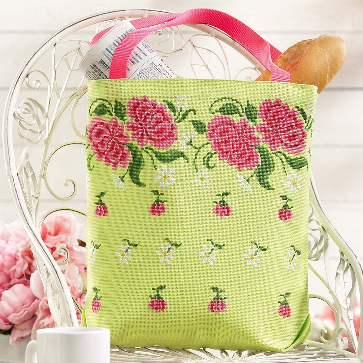 Fashionably Floral Tote Bag Paid Download