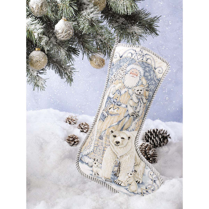 Birds of a Father  “Christmas Stocking” Santa & Arctic Friends Stocking Paid Download