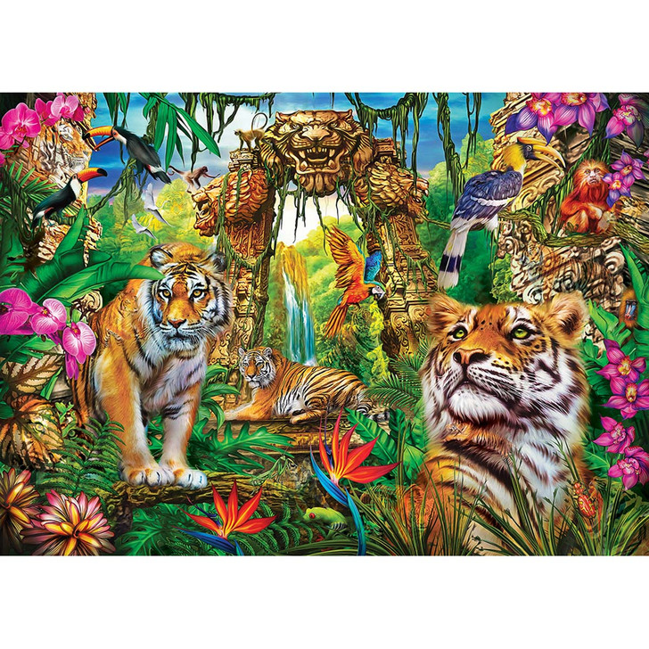 Masterpieces Puzzle Co Mystery of the Jungle Jigsaw Puzzle