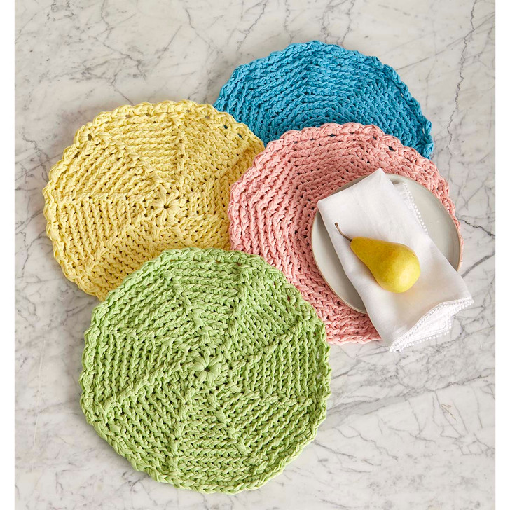 Picnic Day Place Mats Crochet Pattern Free Download