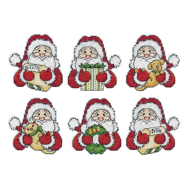 Design Works Presents from Santa Ornament Counted Cross-Stitch Kit