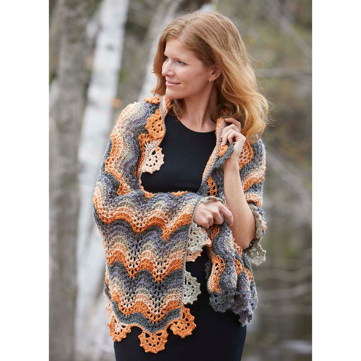 Willow Yarns Vesper Shawl Knit Kit