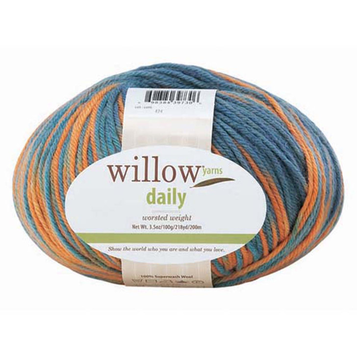 Willow Yarns Daily Worsted-Bag of 5 Yarn Pack