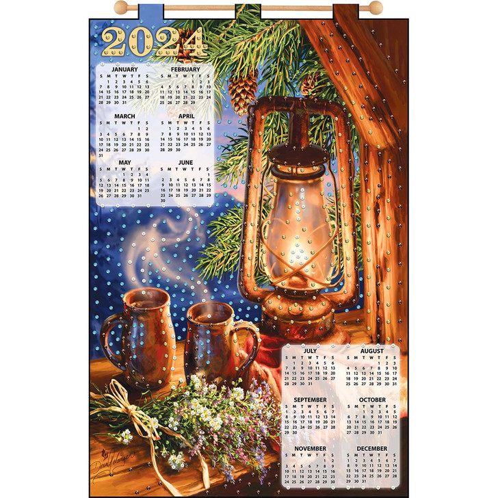 Design Works Lantern Calendar Felt & Sequin Kit