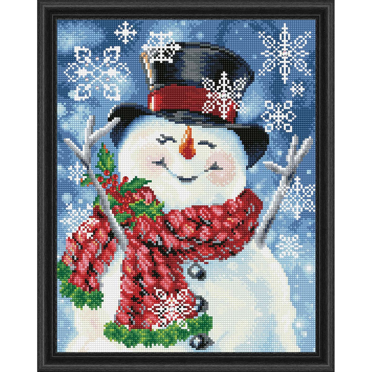 Diamond Dotz Joyful Jolly Snowman Diamond Painting