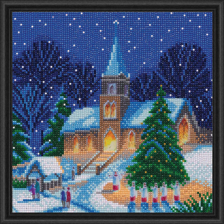 Crystal Art Christmas Carols  Kit & Frame Diamond Painting