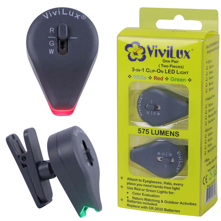 ViviLux 3-in-1 Clip-On LED Light