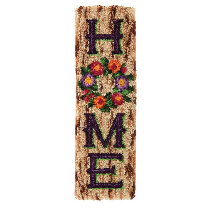 Herrschners Spring Greetings Banner Latch Hook Kit