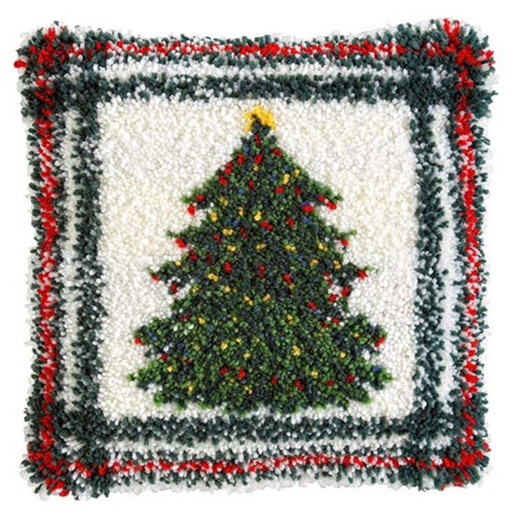 Herrschners Christmas Tree Pillow Paid Download