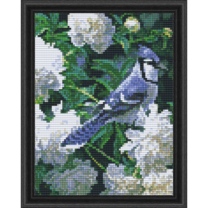 PixelHobby Summer Birds Kit & Frame Mosaic Art Kit