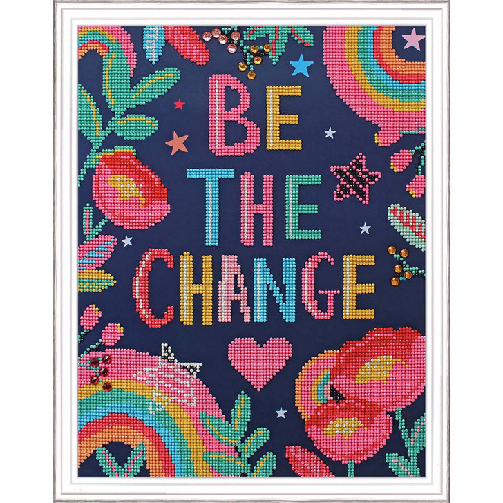 Camelot Be the Change Kit & Frame Diamond Painting