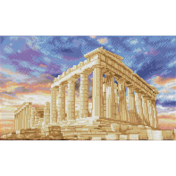 Diamond Dotz Parthenon Temple, Acropolis, Athens, Greece Diamond Painting