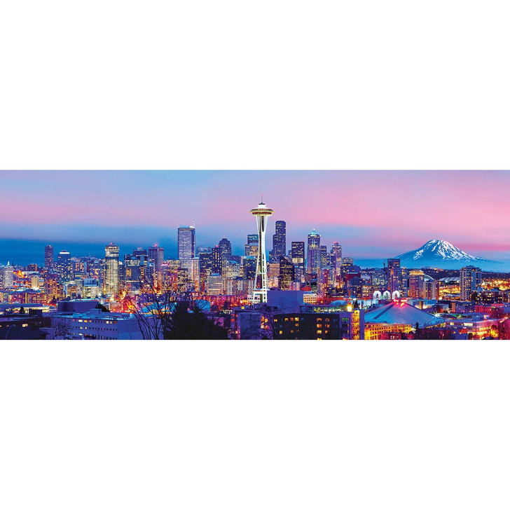 Masterpieces Puzzle Co Seattle Jigsaw Puzzle
