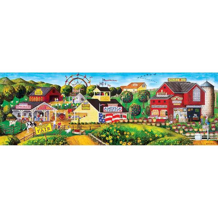 Masterpieces Puzzle Co Apple Annie's Carnival Jigsaw Puzzle